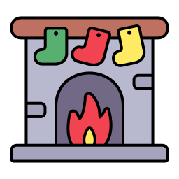 chimenea icono