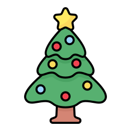 Christmas tree icon