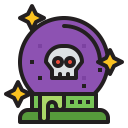 Crystal ball icon