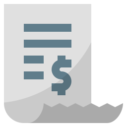 Receipt icon