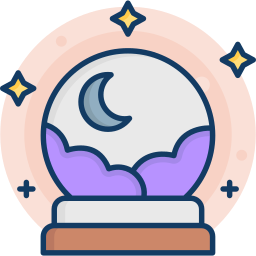 Magic ball icon