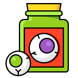 Eye jar icon