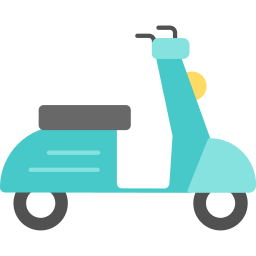 vespa-scooter icoon