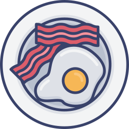 English breakfast icon