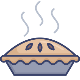 Apple pie icon