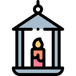 Oil lamp icon