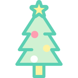 Christmas tree icon