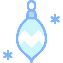 Christmas ball icon