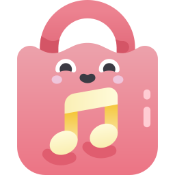 aplicación de la tienda de música icono