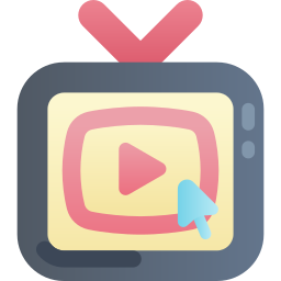 Streaming tv app icon