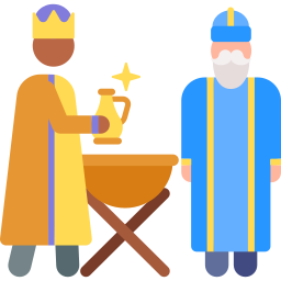 Nativity scene icon