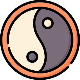 yin yang icona