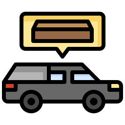 coche fúnebre icono
