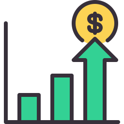 Bar graph icon