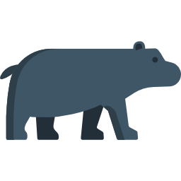 hipopotam ikona