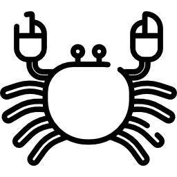 Crab icon