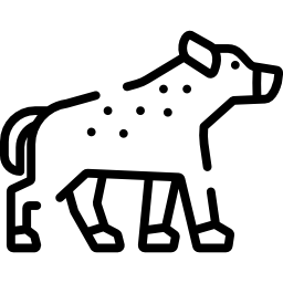 hyène Icône