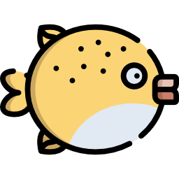 Puffer fish icon