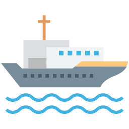 navigation maritime Icône