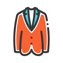 Male clothes icon