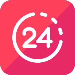 24 hours आइकन