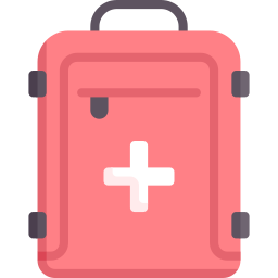 First aid kit icon