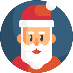 Santa claus icon