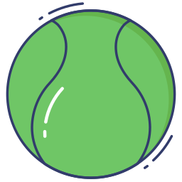 tennisbal icoon