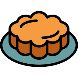 Moon cake icon