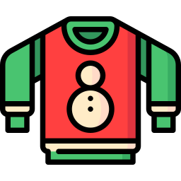 Świąteczny sweter ikona