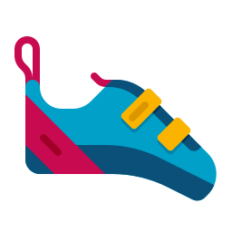 Climbing equipment icon