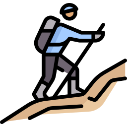 alpinista icono