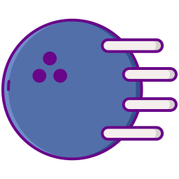 bowling bal icoon