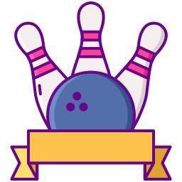 Bowling game icon