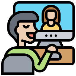 Video conference icon