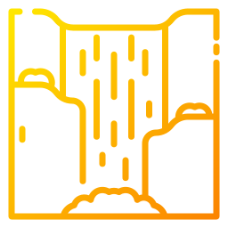 Waterfall icon