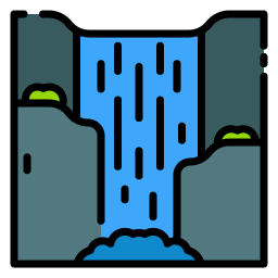 Waterfall icon