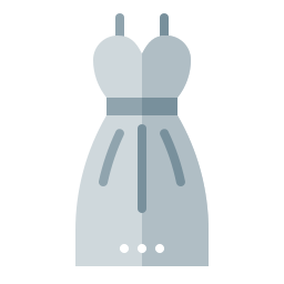 bruid jurk icoon