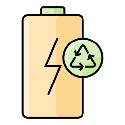 Eco battery icon