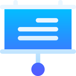 Écran du projecteur Icône