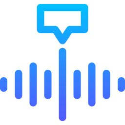 message audio Icône