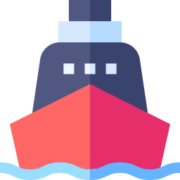 Cargo ship icon