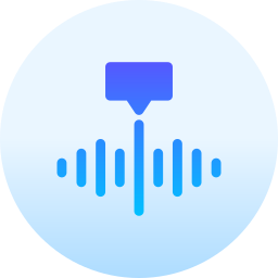 Audio message icon