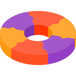 diagramme circulaire Icône