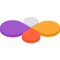 diagramme circulaire Icône