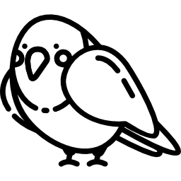 pájaro icono