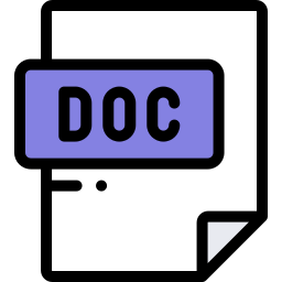 Формат файла doc иконка