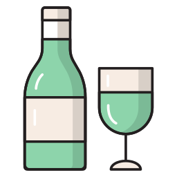 Wine glass icon