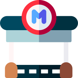 Metro station icon