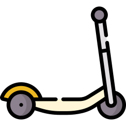Kick scooter icon